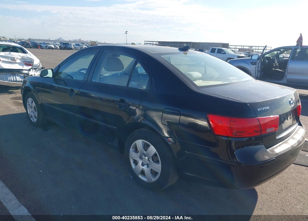 2009 HYUNDAI SONATA GLS VIN: 5NPET46C39H525334