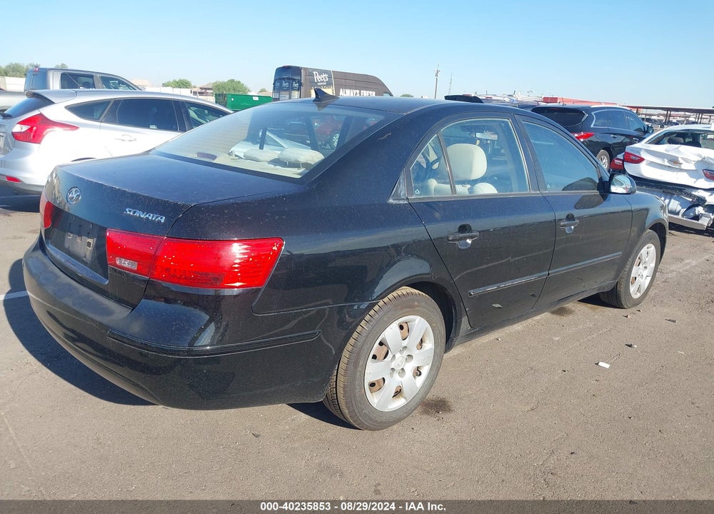 2009 HYUNDAI SONATA GLS VIN: 5NPET46C39H525334