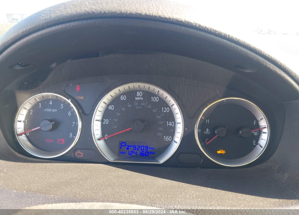 2009 HYUNDAI SONATA GLS VIN: 5NPET46C39H525334