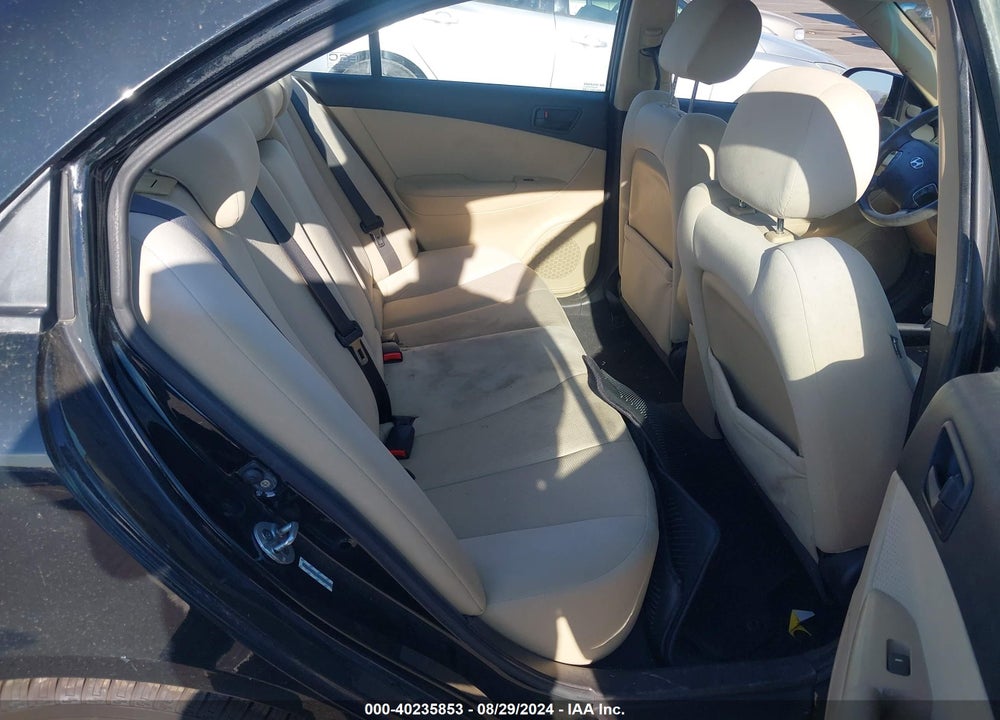 2009 HYUNDAI SONATA GLS VIN: 5NPET46C39H525334