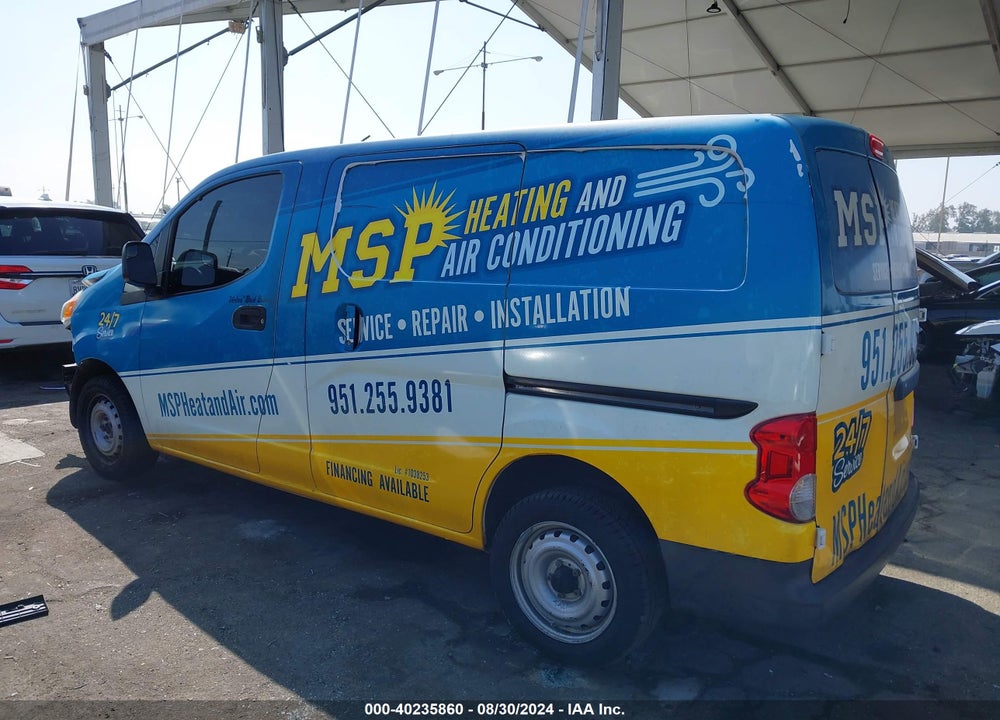 2015 NISSAN NV200 S/SV VIN: 3N6CM0KNXFK690087