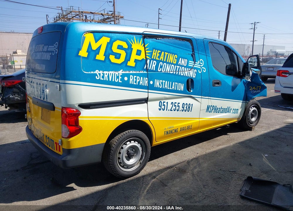 2015 NISSAN NV200 S/SV VIN: 3N6CM0KNXFK690087