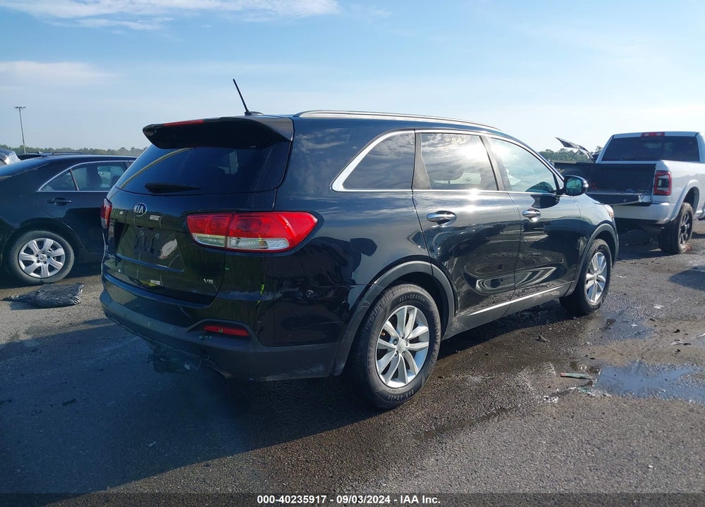 2016 KIA SORENTO 3.3L LX VIN: 5XYPG4A53GG149955