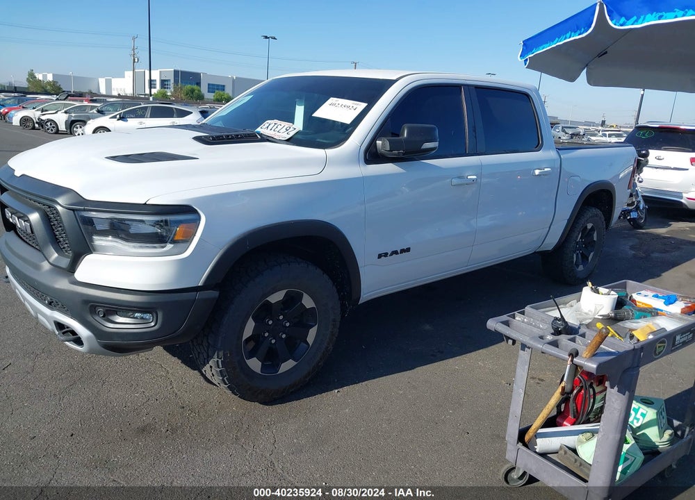 2020 RAM 1500 REBEL 4X4 5'7 BOX VIN: 1C6SRFLT8LN422684