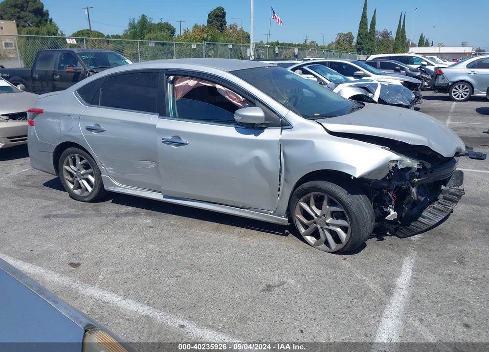 2015 NISSAN SENTRA SR VIN: 3N1AB7AP1FY215021