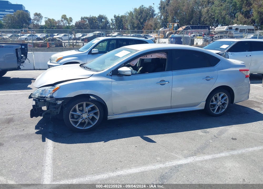 2015 NISSAN SENTRA SR VIN: 3N1AB7AP1FY215021
