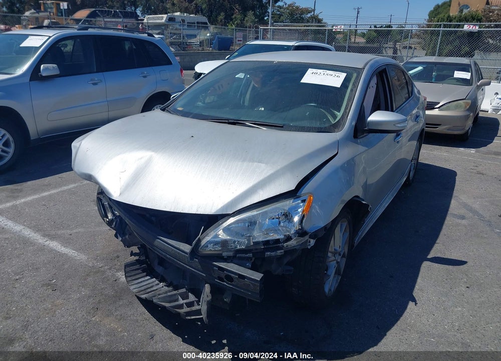 2015 NISSAN SENTRA SR VIN: 3N1AB7AP1FY215021