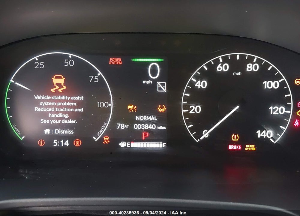 2024 HONDA CR-V HYBRID SPORT-L VIN: 7FARS6H81RE051055