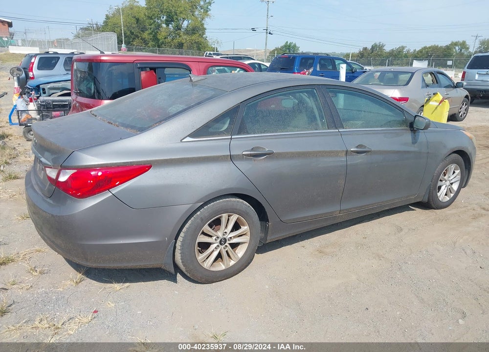 2013 HYUNDAI SONATA GLS VIN: 5NPEB4AC9DH540259