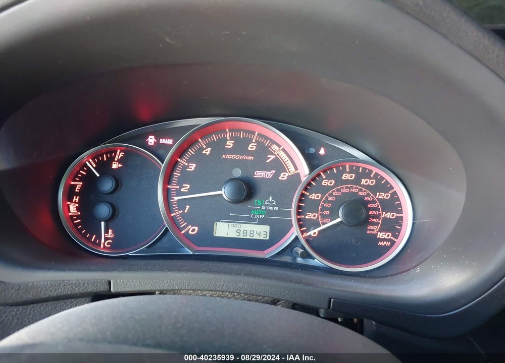 2014 SUBARU IMPREZA WRX STI LIMITED VIN: JF1GV8J62EL007741