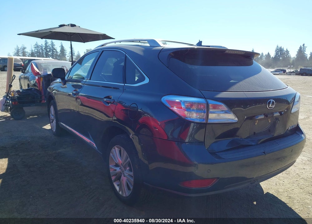 2011 LEXUS RX 450H VIN: JTJBC1BA4B2420425
