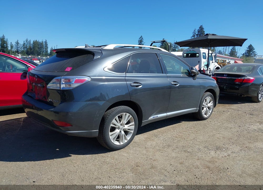 2011 LEXUS RX 450H VIN: JTJBC1BA4B2420425