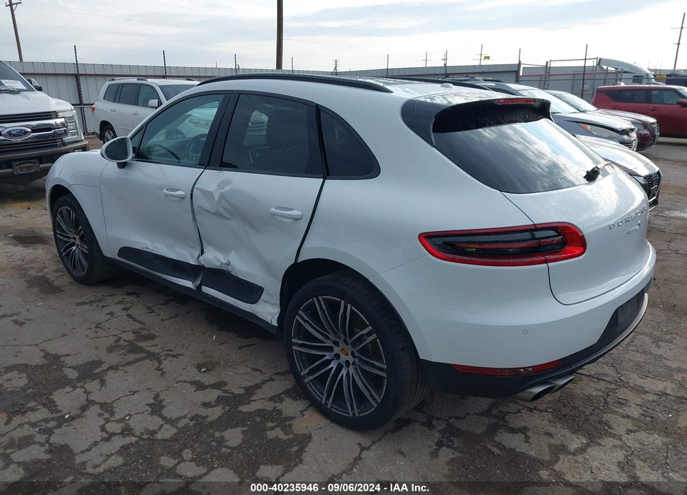2016 PORSCHE MACAN S VIN: WP1AB2A59GLB53052