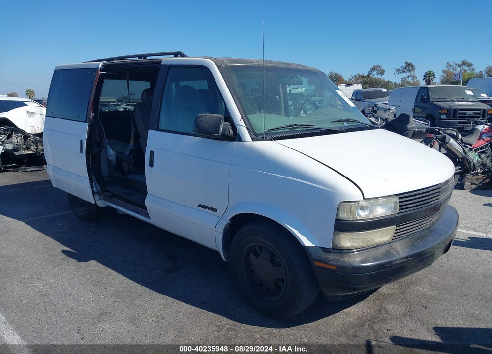 1996 CHEVROLET ASTRO VIN: 1GNDM19W2TB137511