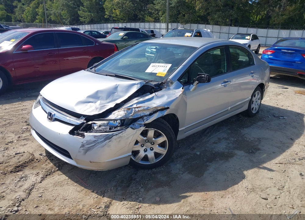 2006 HONDA CIVIC LX VIN: 1HGFA16516L151065