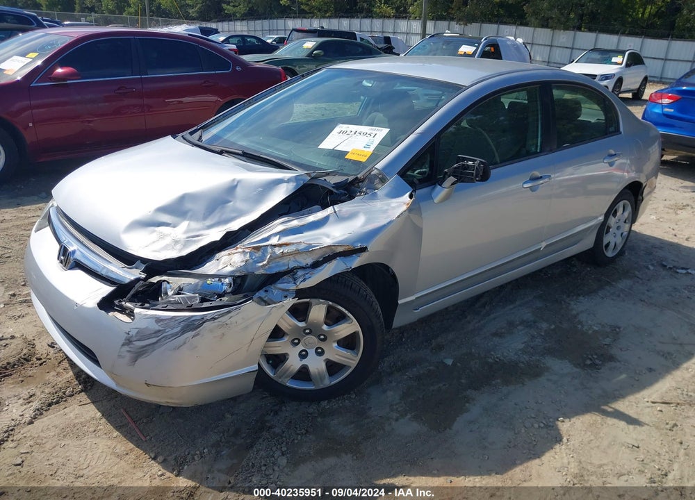 2006 HONDA CIVIC LX VIN: 1HGFA16516L151065