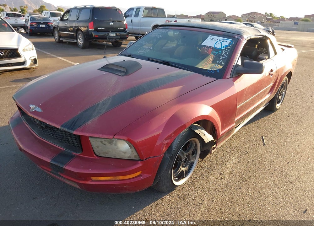2007 FORD MUSTANG V6 DELUXE/V6 PREMIUM VIN: 1ZVFT84N775276403