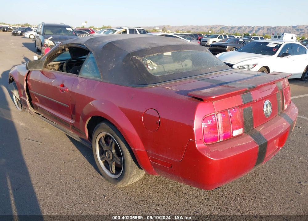 2007 FORD MUSTANG V6 DELUXE/V6 PREMIUM VIN: 1ZVFT84N775276403