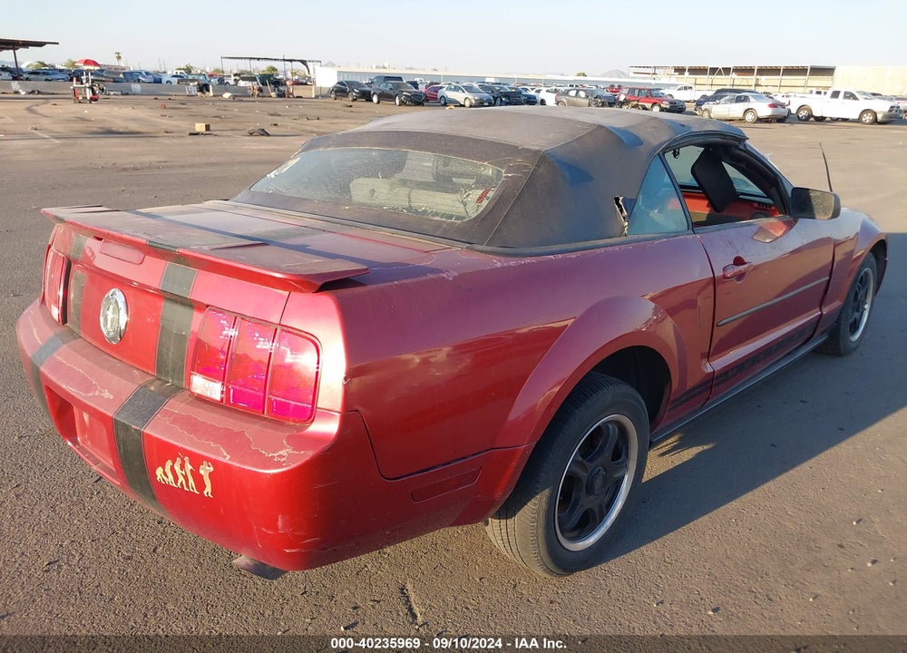 2007 FORD MUSTANG V6 DELUXE/V6 PREMIUM VIN: 1ZVFT84N775276403