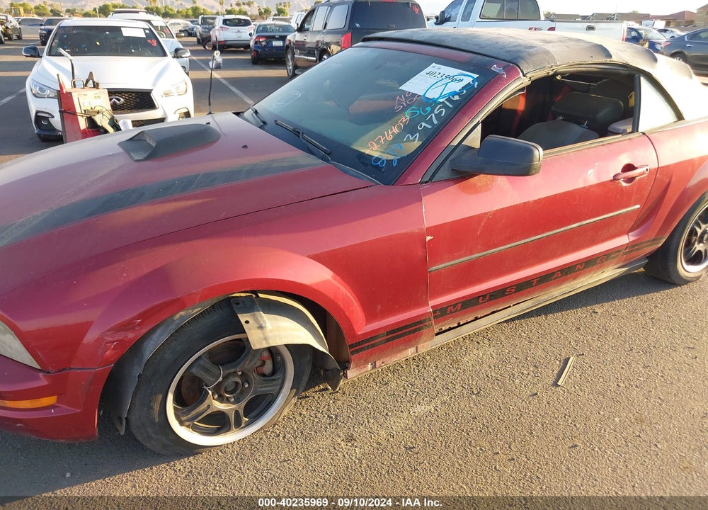 2007 FORD MUSTANG V6 DELUXE/V6 PREMIUM VIN: 1ZVFT84N775276403