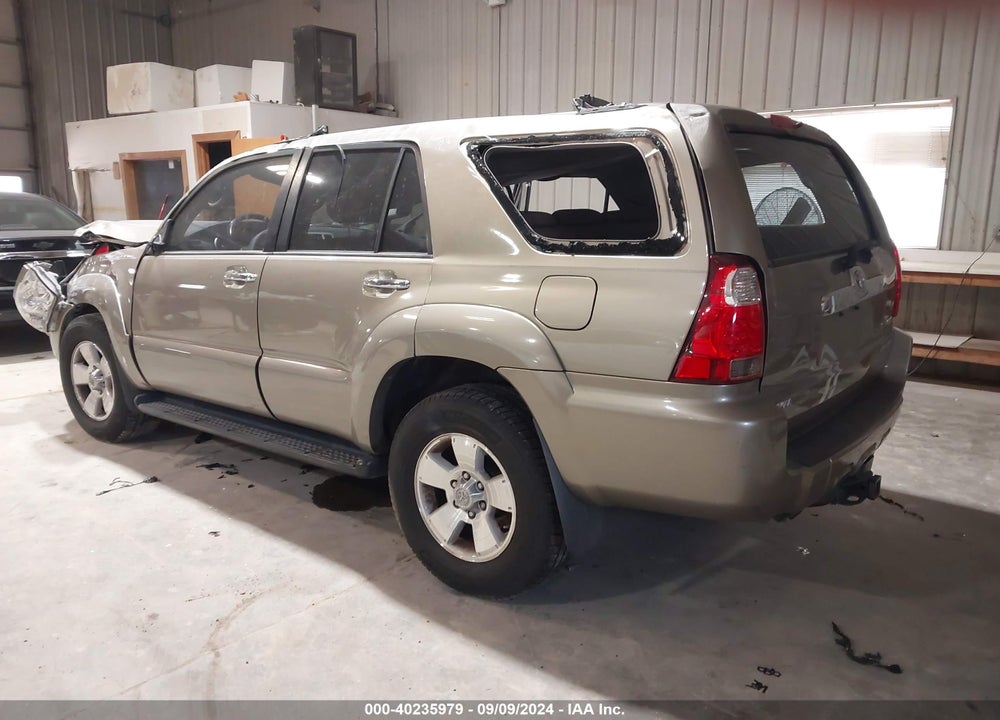 2007 TOYOTA 4RUNNER SR5 V8 VIN: JTEZT14R978012054
