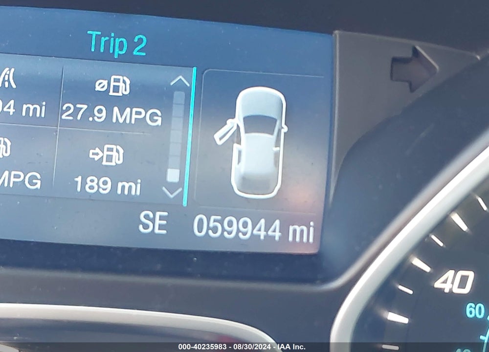 2015 FORD ESCAPE S VIN: 1FMCU0F74FUB18989