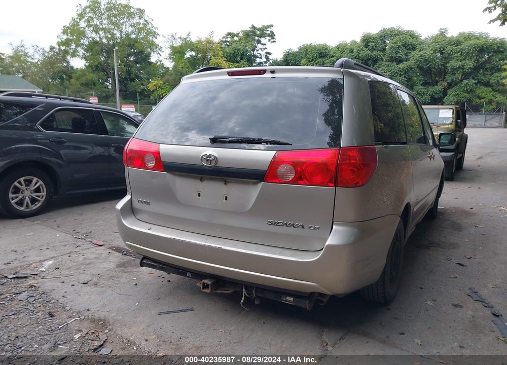 2010 TOYOTA SIENNA CE VIN: 5TDKK4CC8AS298005