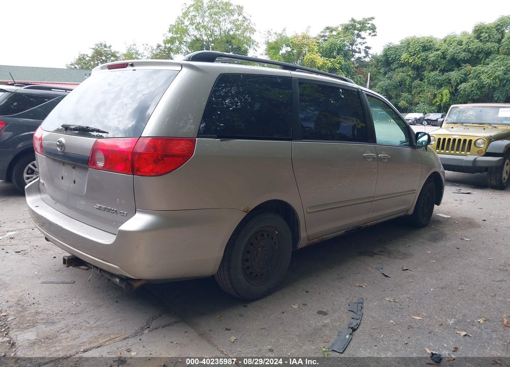 2010 TOYOTA SIENNA CE VIN: 5TDKK4CC8AS298005