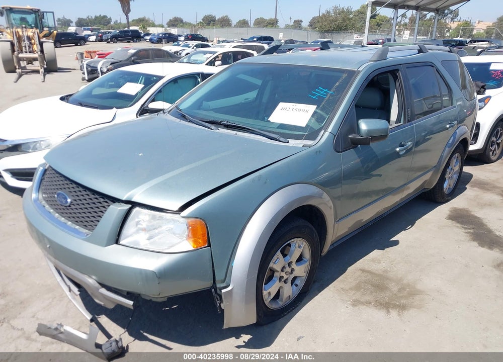 2006 FORD FREESTYLE SEL VIN: 1FMDK051X6GA27733