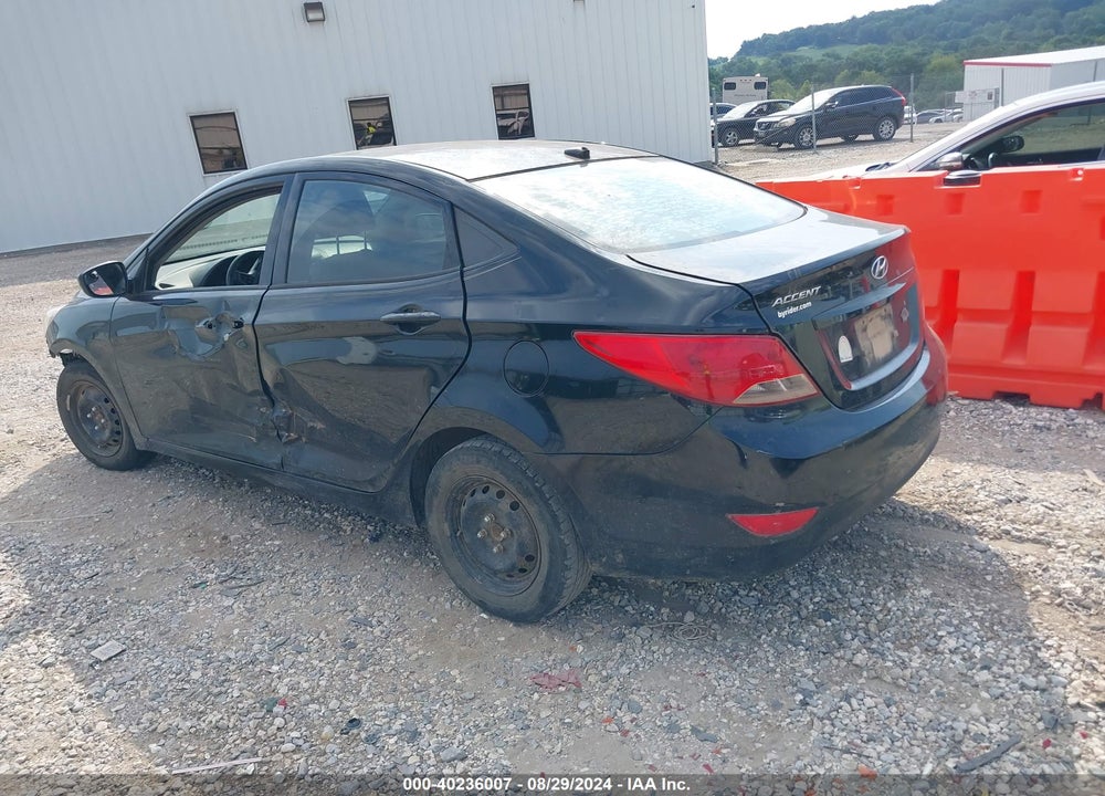 2015 HYUNDAI ACCENT GLS VIN: KMHCT4AE7FU901112