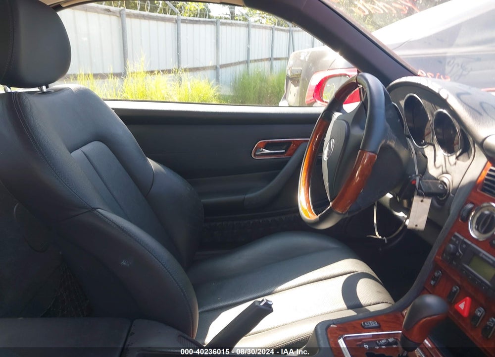 2001 MERCEDES-BENZ SLK 320 VIN: WDBKK65F41F227322