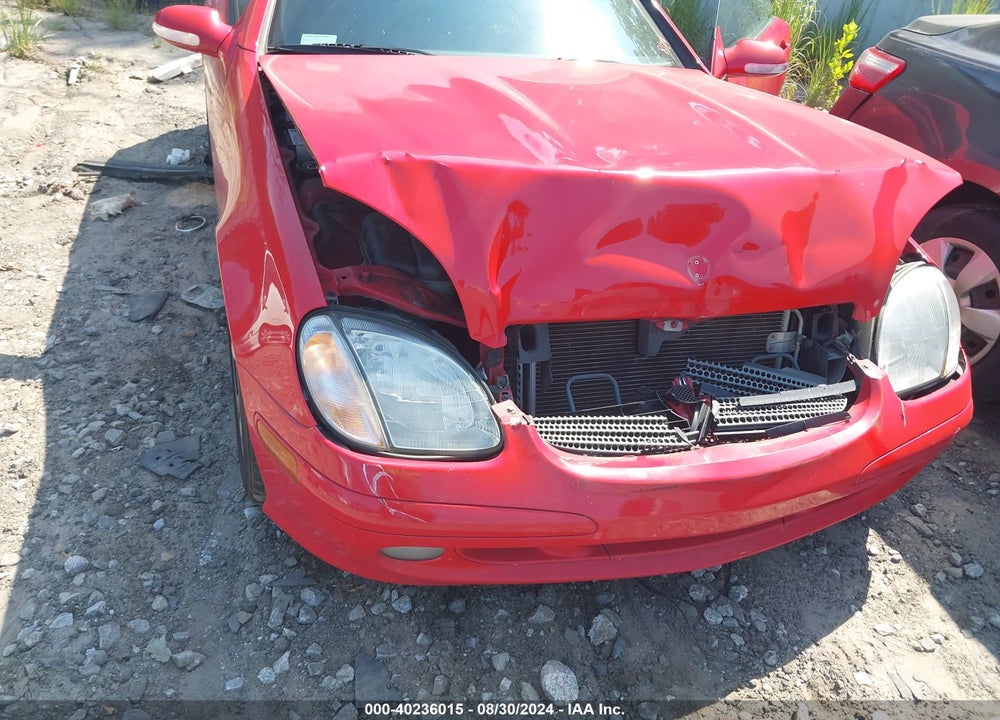 2001 MERCEDES-BENZ SLK 320 VIN: WDBKK65F41F227322