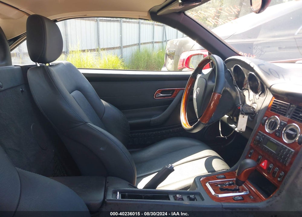 2001 MERCEDES-BENZ SLK 320 VIN: WDBKK65F41F227322