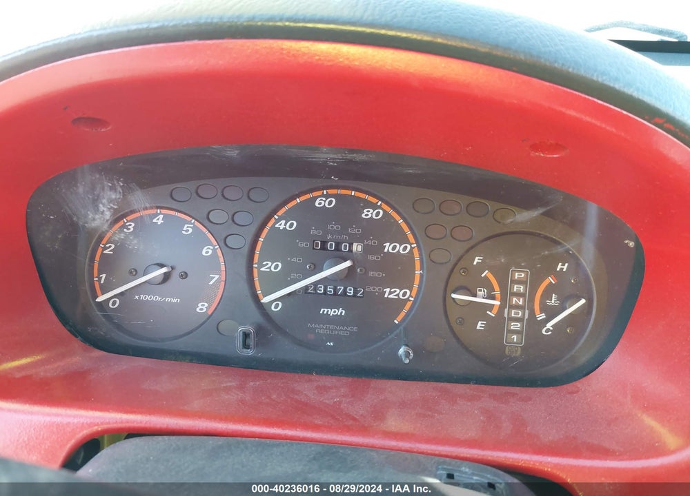2000 HONDA CR-V EX VIN: JHLRD1863YC047160