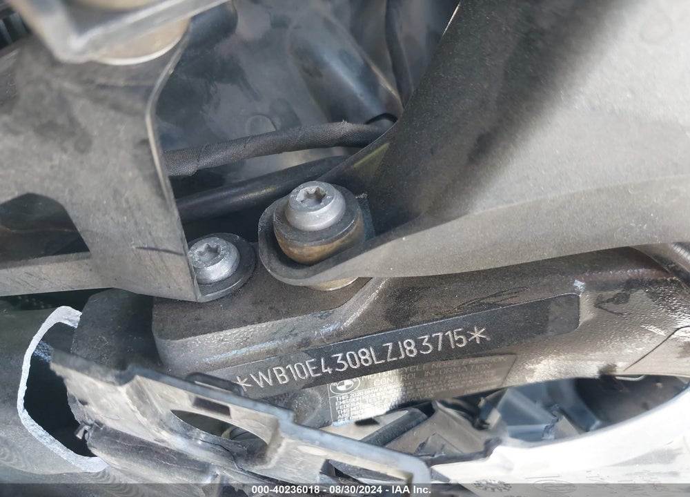 2020 BMW S 1000 XR VIN: WB10E4308LZJ83715