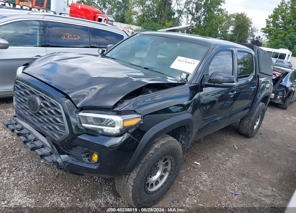 2022 TOYOTA TACOMA TRD OFF ROAD VIN: 3TYCZ5AN9NT098867
