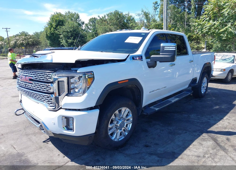2022 GMC SIERRA 2500HD 4WD  STANDARD BED DENALI VIN: 1GT49REY0NF151774