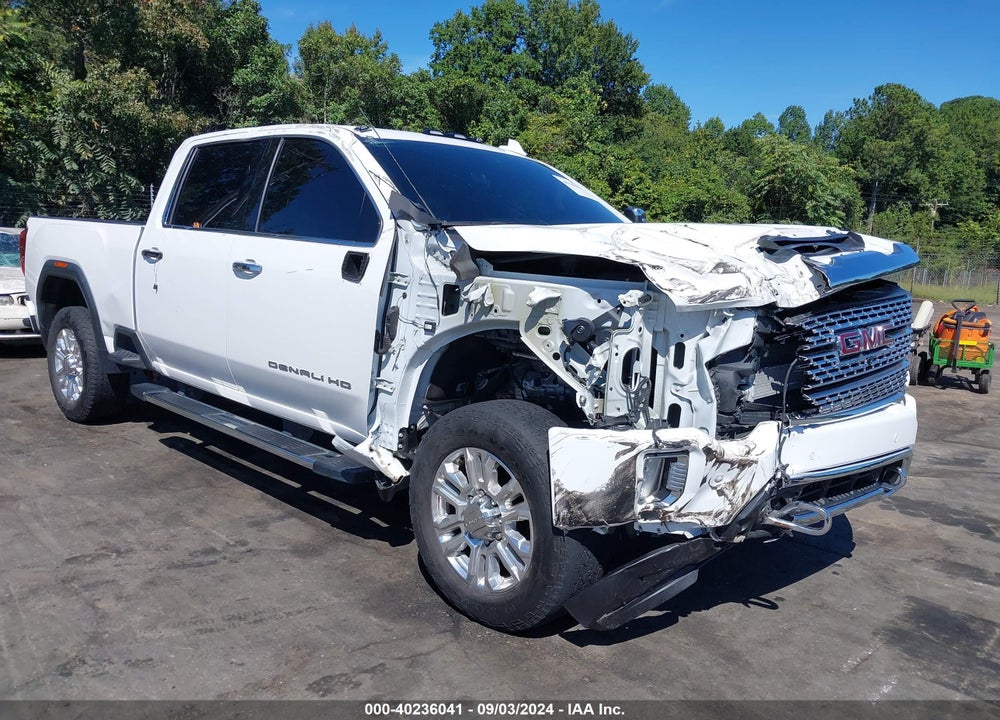 2022 GMC SIERRA 2500HD 4WD  STANDARD BED DENALI VIN: 1GT49REY0NF151774