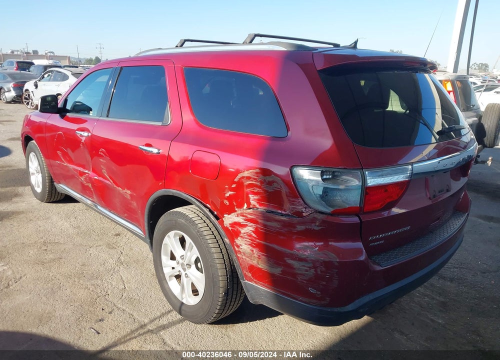 2013 DODGE DURANGO CREW VIN: 1C4RDJDG0DC617685