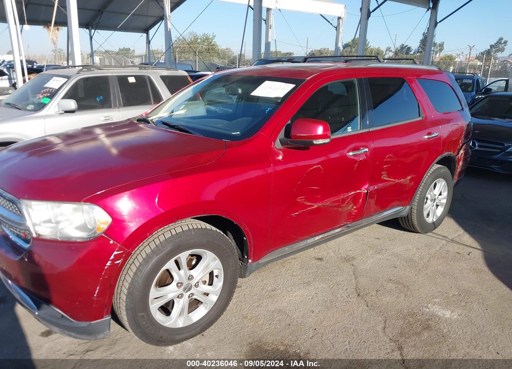2013 DODGE DURANGO CREW VIN: 1C4RDJDG0DC617685