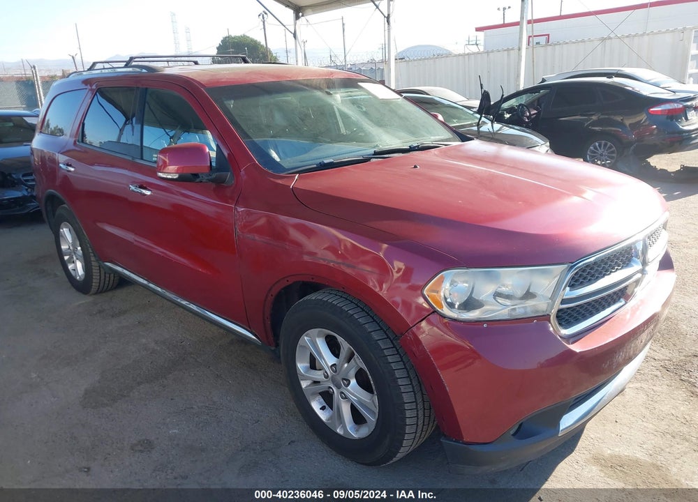 2013 DODGE DURANGO CREW VIN: 1C4RDJDG0DC617685