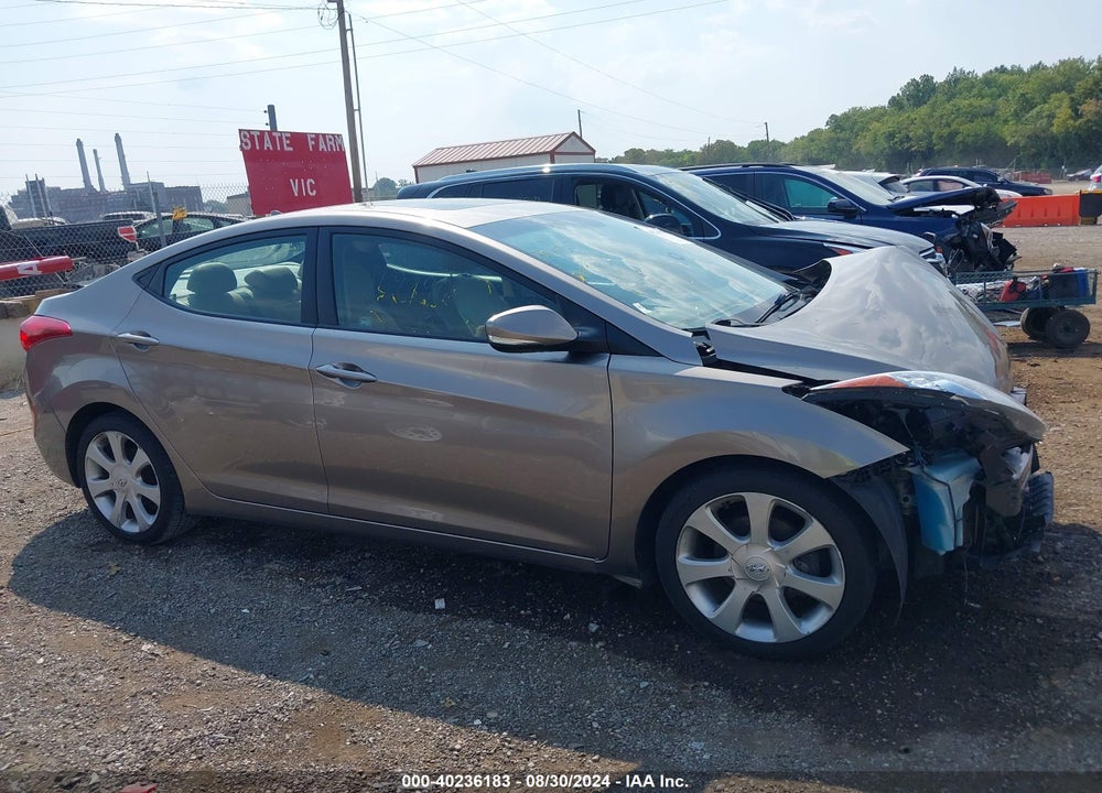 2013 HYUNDAI ELANTRA LIMITED VIN: 5NPDH4AE7DH169890