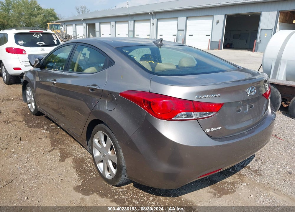 2013 HYUNDAI ELANTRA LIMITED VIN: 5NPDH4AE7DH169890