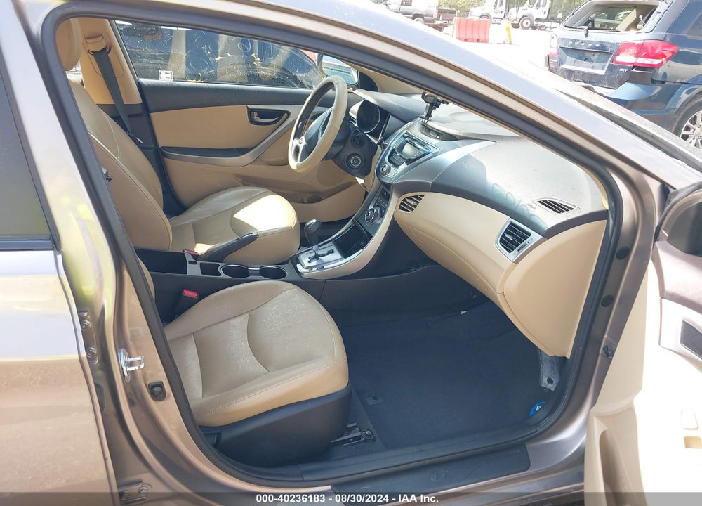 2013 HYUNDAI ELANTRA LIMITED VIN: 5NPDH4AE7DH169890