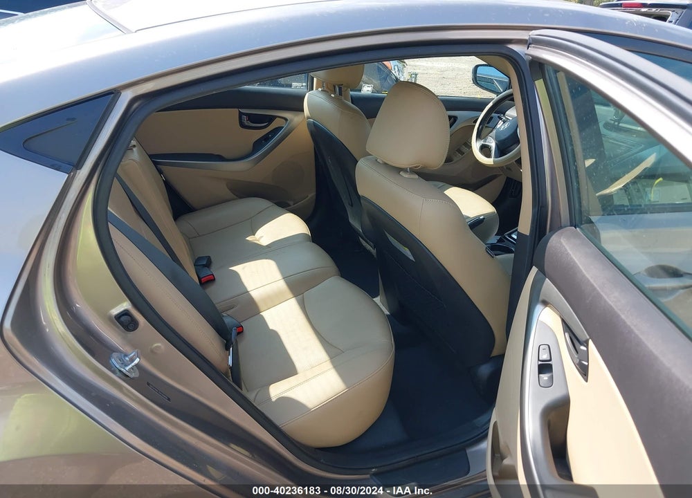 2013 HYUNDAI ELANTRA LIMITED VIN: 5NPDH4AE7DH169890