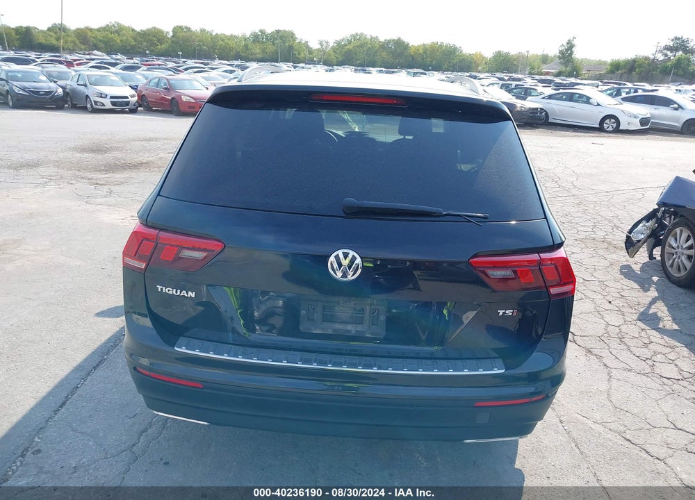 2018 VOLKSWAGEN TIGUAN 2.0T S VIN: 3VV1B7AX6JM075935