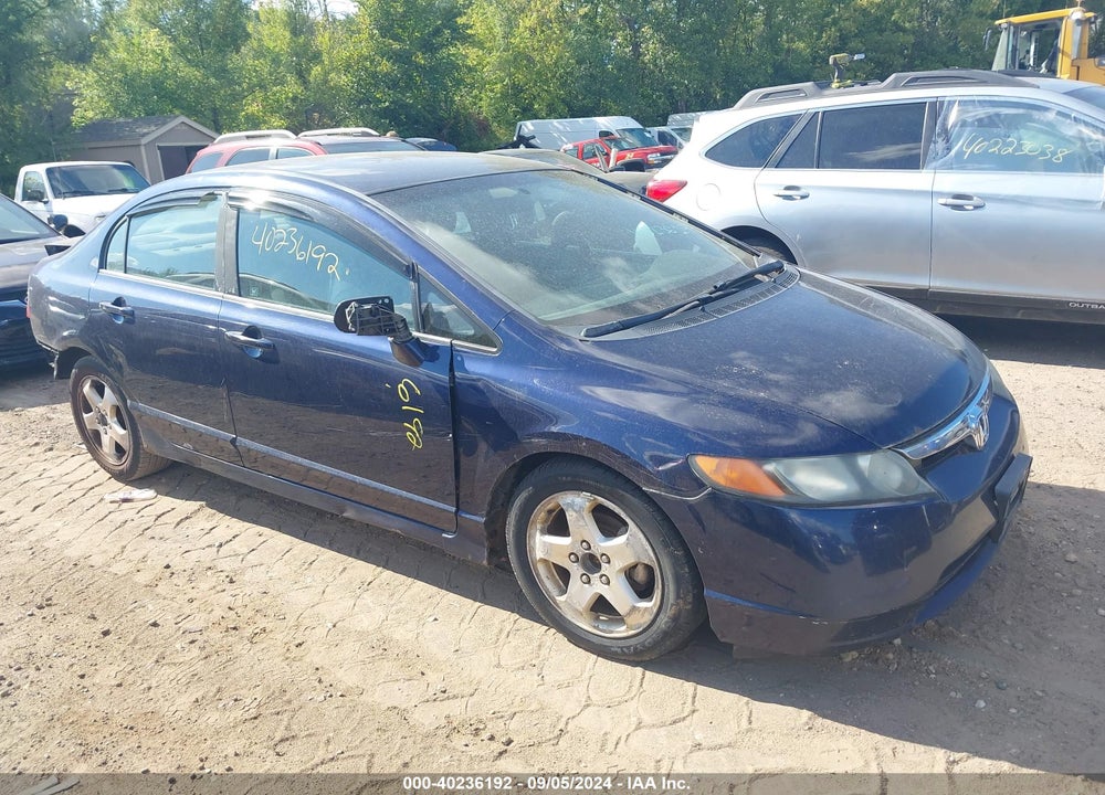 2008 HONDA CIVIC SDN LX VIN: 1HGFA16518L048666