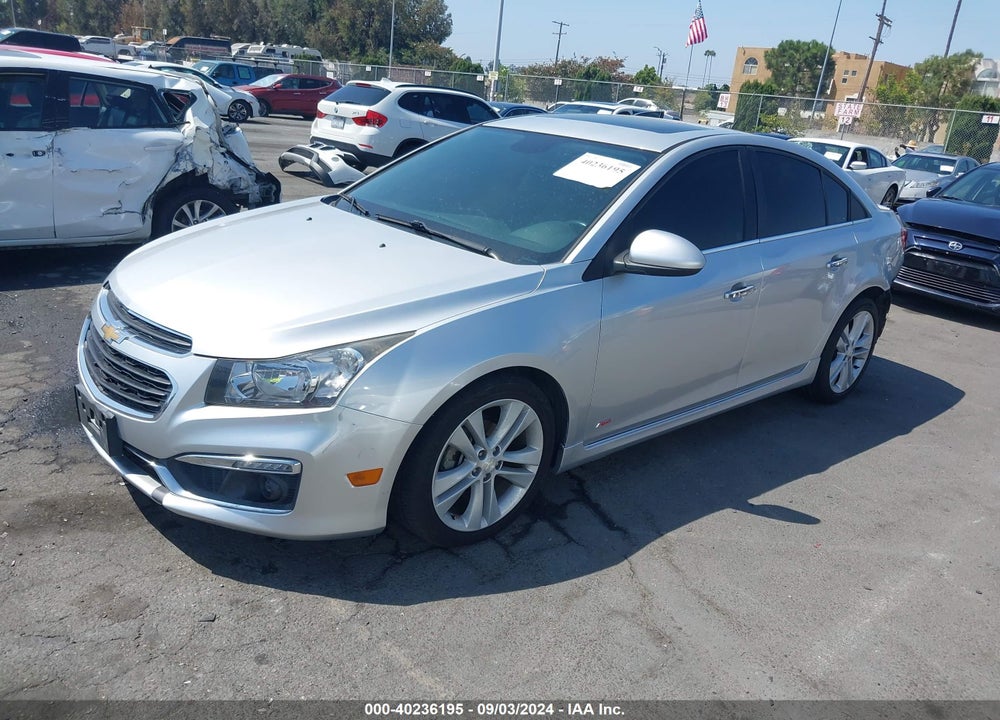 2016 CHEVROLET CRUZE LIMITED LTZ AUTO VIN: 1G1PG5SB7G7112651