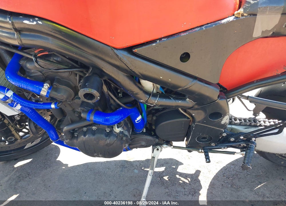 2002 TRIUMPH MOTORCYCLE SPEED TRIPLE VIN: SMT500FS42J149346
