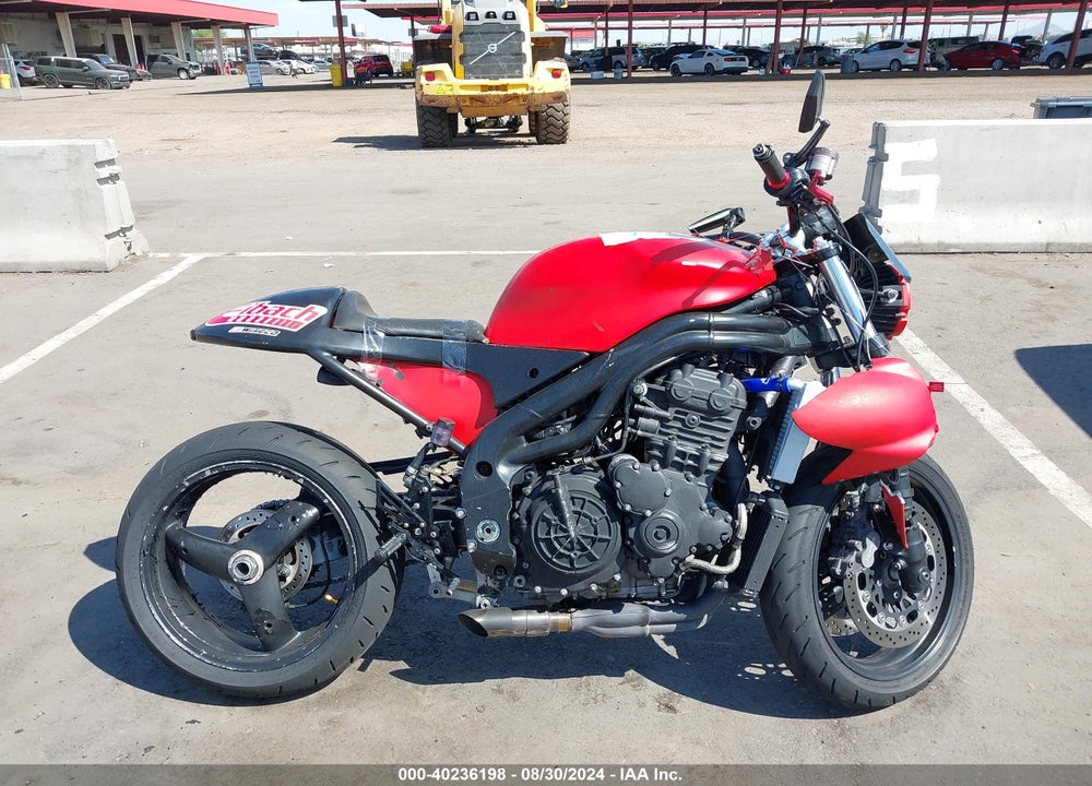 2002 TRIUMPH MOTORCYCLE SPEED TRIPLE VIN: SMT500FS42J149346